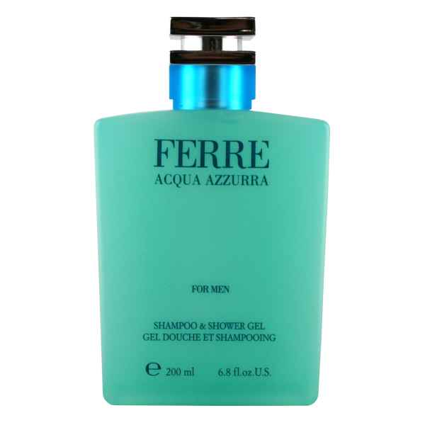 Gianfranco Ferre - Acqua Azzurra - for men - Shampoo & Shower Gel 200 ml