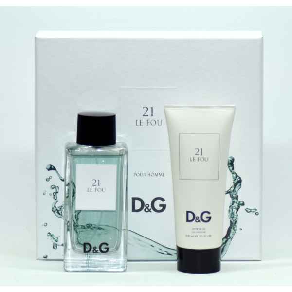 Dolce &amp; Gabbana - 21 Le Fou - homme - EDT 100 ml + Shower Gel 100 ml