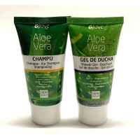 eJove - 100 % Aloe Vera Set - Shampoo 50 ml + Shower Gel...