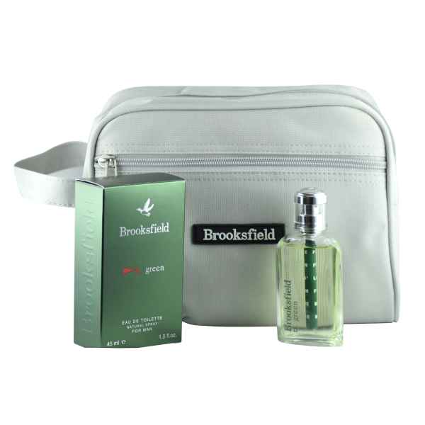 Brooksfield - B Green men - Eau de Toilette Spray 45 ml + Kulturtasche