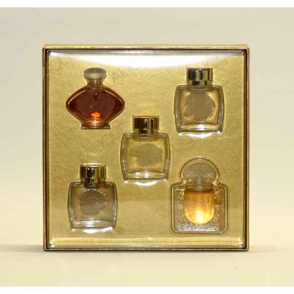Lalique - Set - 5 Miniatures Eau de Parfum - Lalique Faune Lion Equus Le Baiter