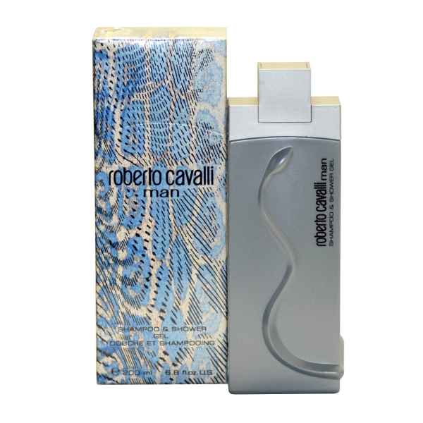 Roberto Cavalli - man - Shampoo & Shower Gel 200 ml