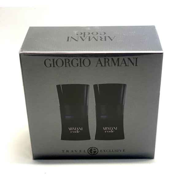 Armani - Code - Travel Exclusive Set - Homme - EDT Spray 2 x 30 ml - NEU
