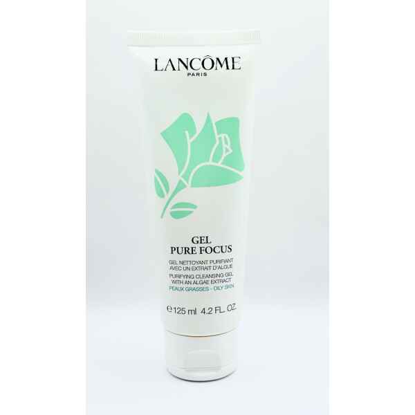 Lancome GEL PURE FOCUS Purifying Cleansing Gel with an Algae Extract for OILY SKIN 125 ml