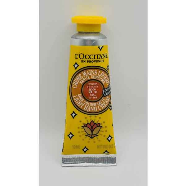 LOccitane Light Hand Cream Shea Golden Latte 5% Shea Butter 10 ml