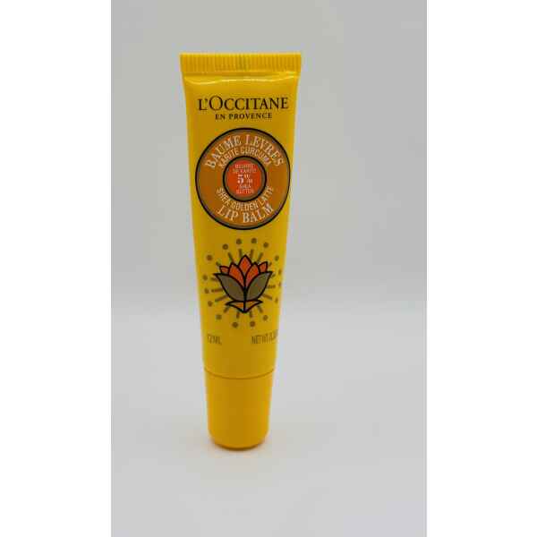 LOccitane Shea Golgen Latte Lip Balm 5% Shea Butter 12 ml