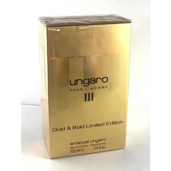 Ungaro - III - Homme - Gold&Bold Limited Edition - EDT Spray 100 ml