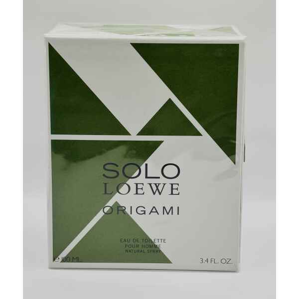 Solo Loewe Origami Eau de Toilette Pour Homme Natural Spray 100 ml