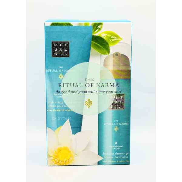 Ritual of Karma Hydrating Body Cream 70 ml & Foaming Shower Gel 50 ml