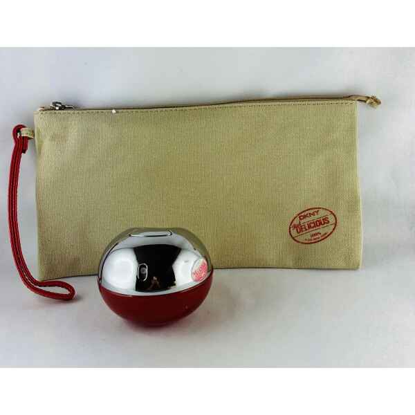 DKNY Delicious Eau de Parfum 50ml mit Kosmetiktasche im Set