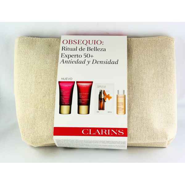 SET CLARINS Ritual de Belleza Experto 50+ Antiedad y Densidad