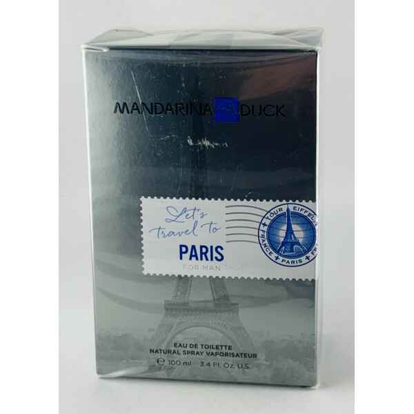 Mandarina Duck Lets Travel to Paris Eau de Toilette for Man 100 ml