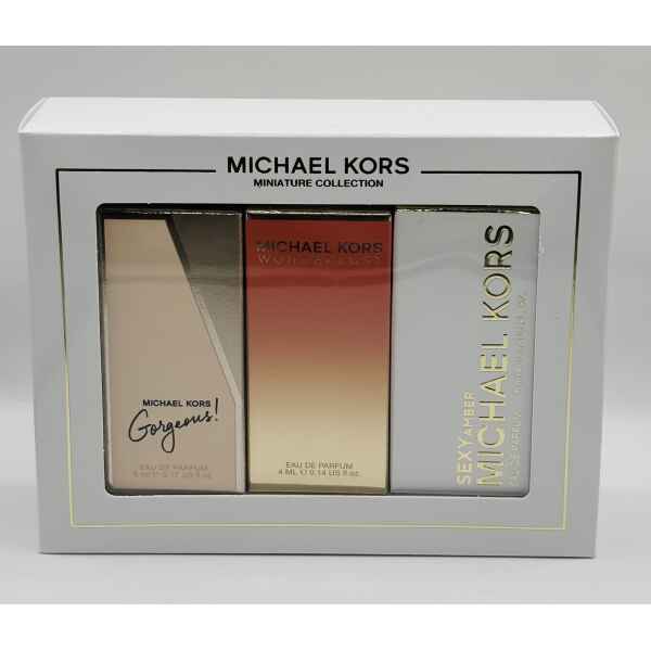 MICHAEL KORS MINIATURE COLLECTION Set mit 3 Eau de Parfum 5 ml / 4 ml / 5 ml