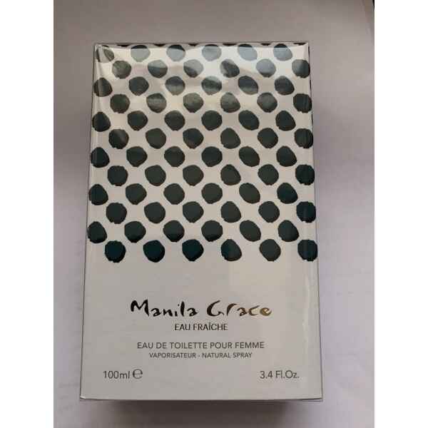 Manila Grace Eau Fraîche Eau de Toilette Pour Femme Natural Spray 100 ml