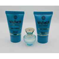 Versace pour femme Dylan Turquoise Set (Perfumed Body Gel...