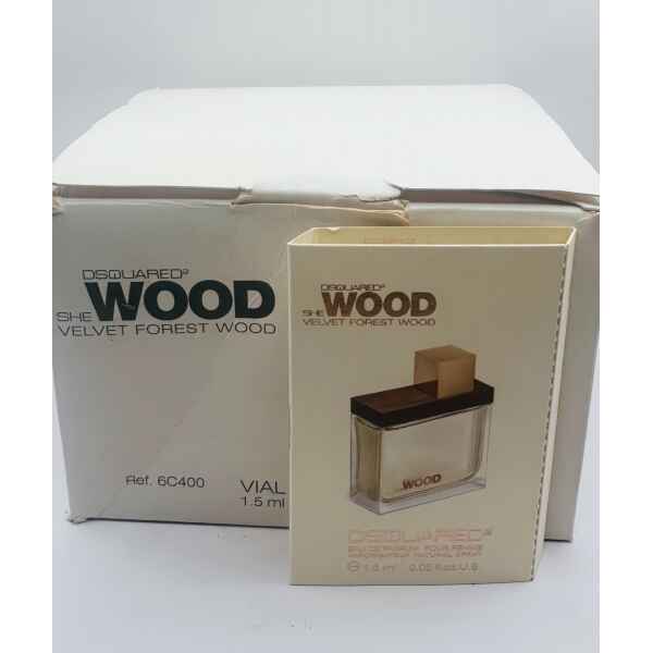 DSQUARED² She Wood Velvet Forest Wood Eau de Parfum Damen Fiole 1,5 ml