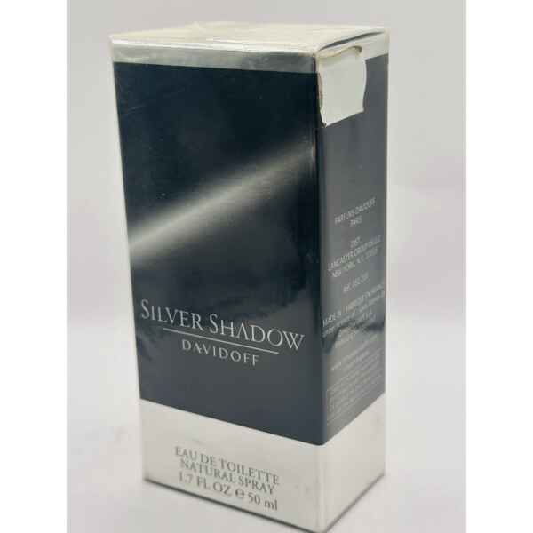 Davidoff Silver Shadow Eau de Toilette 50ml Natural Spray Herren OVP