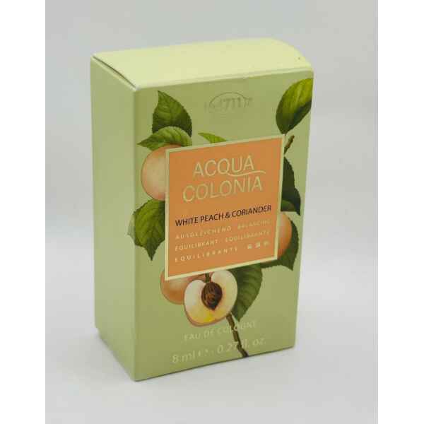 ACQUA COLONIA WHITE PEACH & CORIANDER AUSGLEICHEND BALANCING Eau de Cologne 8ml