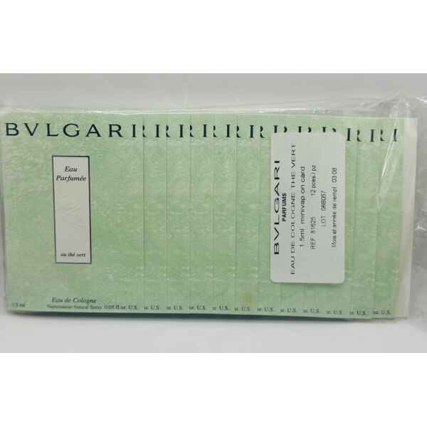BVLGARI Eau Parfumée au thé vert EDC Fiolen-Set 12 x 1,5 ml