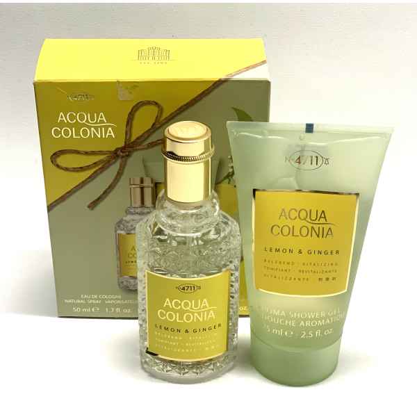 4711 - ACQUA COLONIA - Set - Lemon & Ginger EDC 50 ml + Shower Gel 75 ml