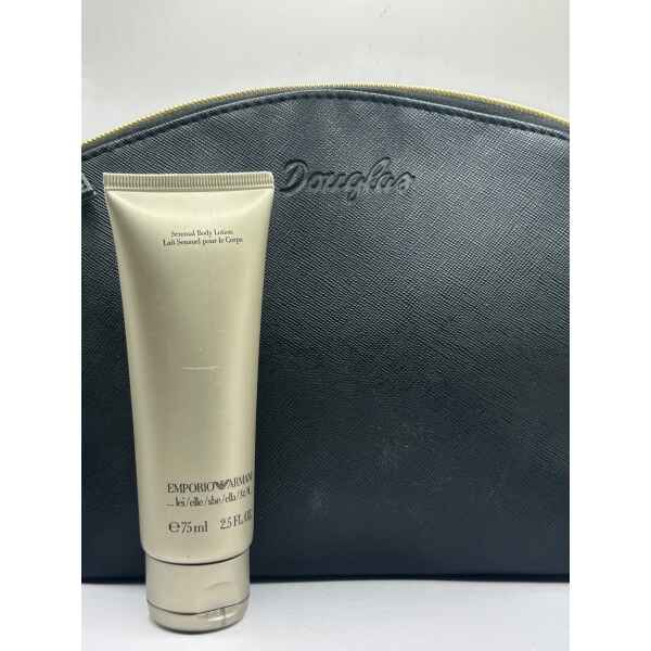 emporio armani she sensual body lotion 75ml + kosmetiktasche