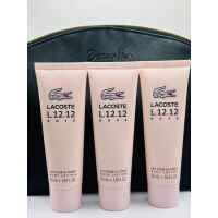 Lacoste L.12.12 Rose body lotion 3x 50ml + kosmetiktasche