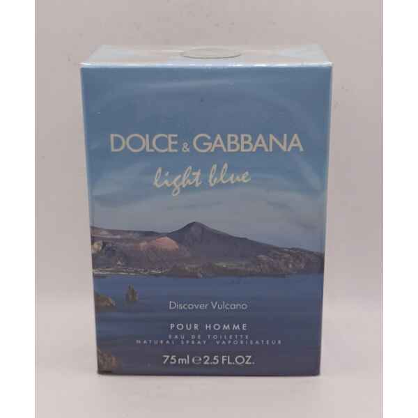 Dolce & Gabbana Light Blue Discover Vulcano Pour Homme EdT 75 ml