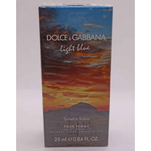 Dolce & Gabbana Light Blue Sunset in Salina Pour Femme EDT 25 ml