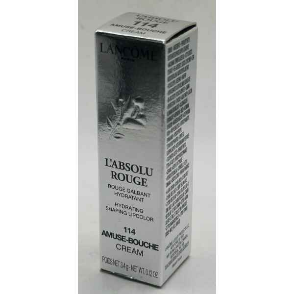 Lancome LAbsolu Rouge Hydrating Shaping Lipcolor 114 Amuse-Bouche Cream 3,4g