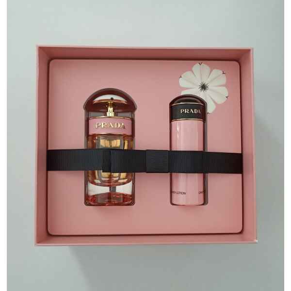Prada Candy Florale Geschenkset Eau de Toilette 50ml + Body Lotion 75ml