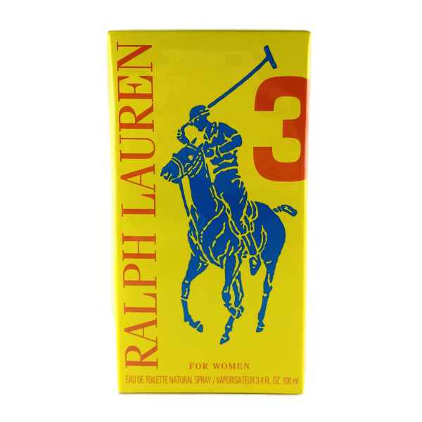 Ralph Lauren Big Pony Yellow 3 for woman Eau de Toilette Spray 100 ml